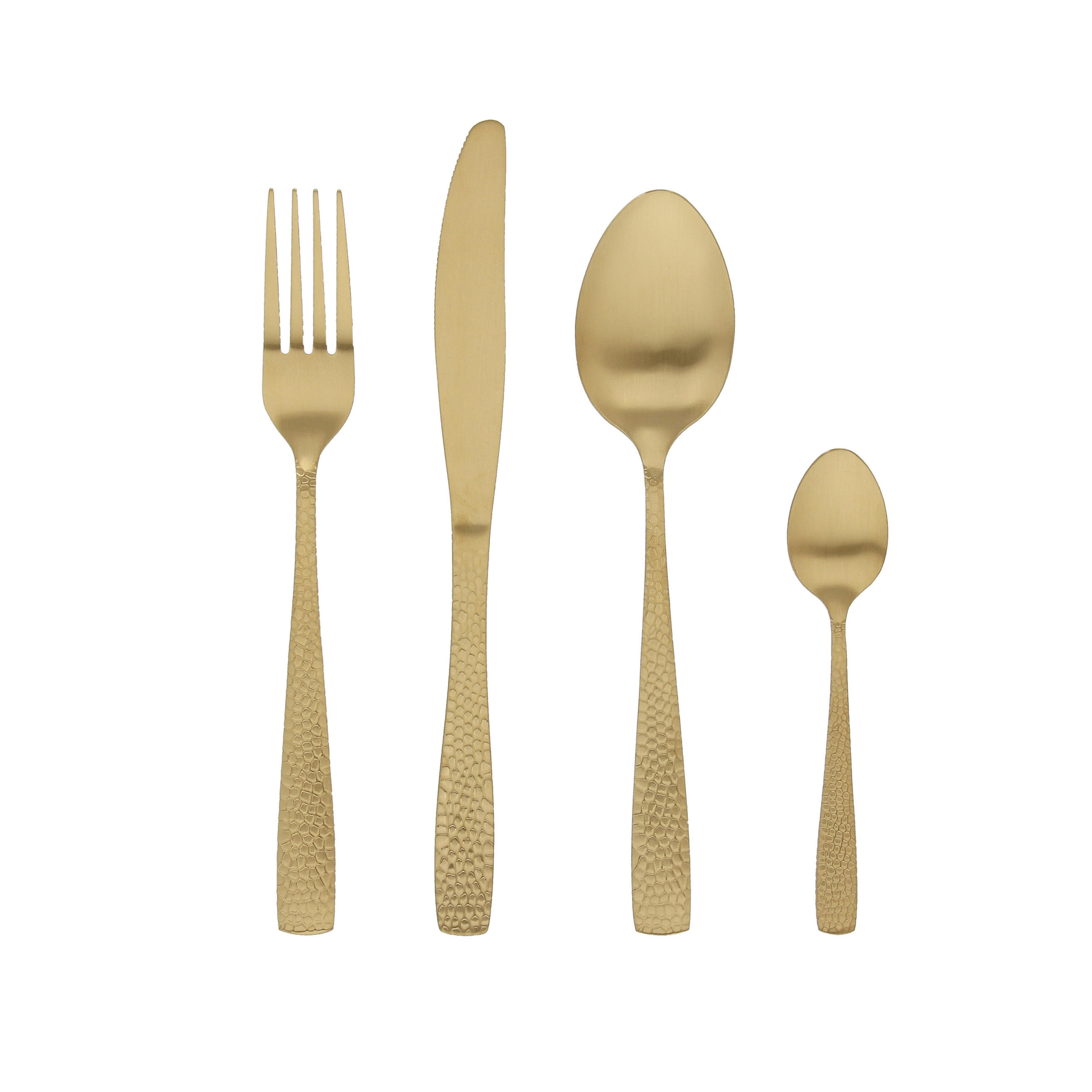 Besteckset Pauline 24-Tlg. Goldfarben