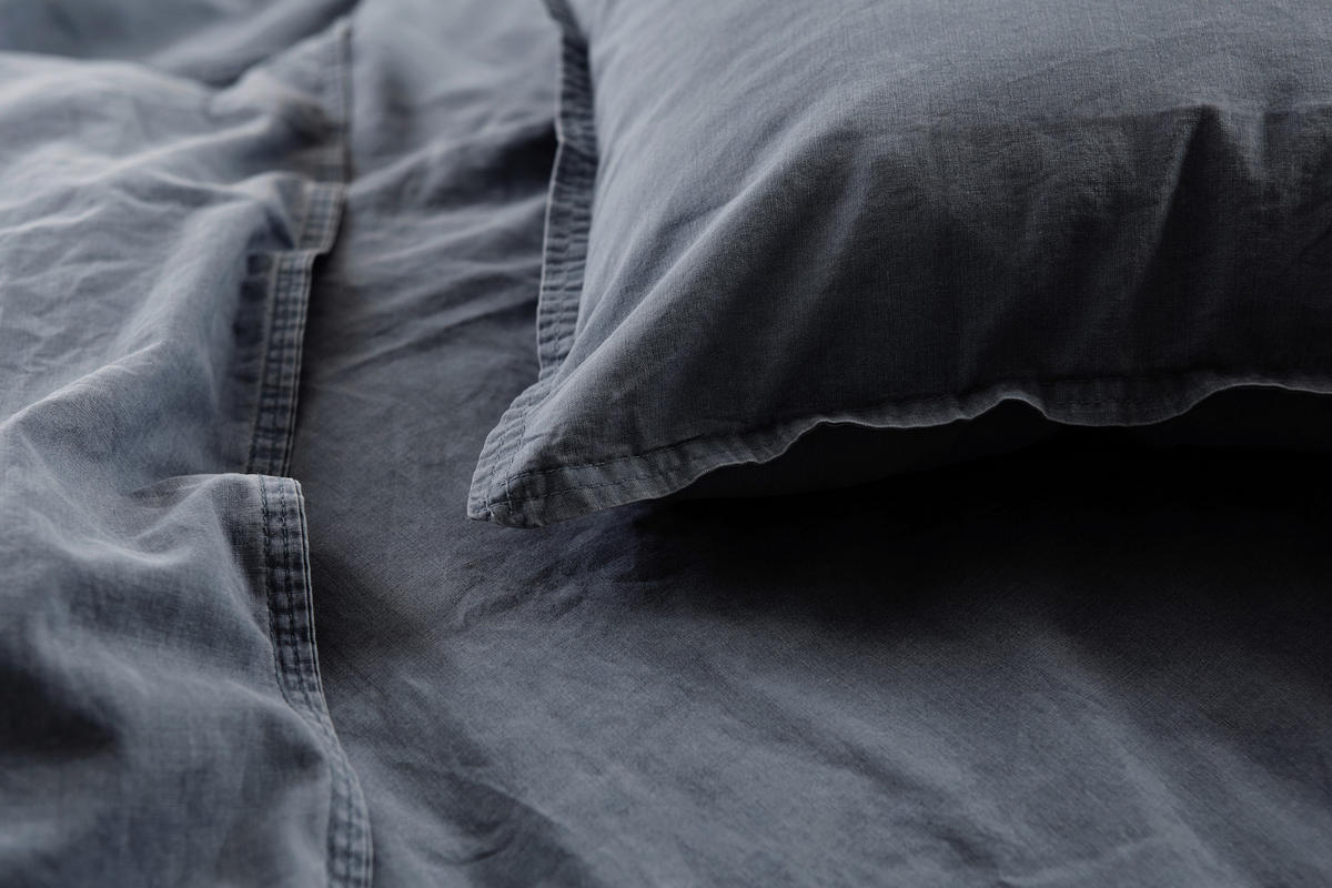 BETTWÄSCHE Renforcé 200/200 cm  - Anthrazit, Basics, Textil (200/200cm)