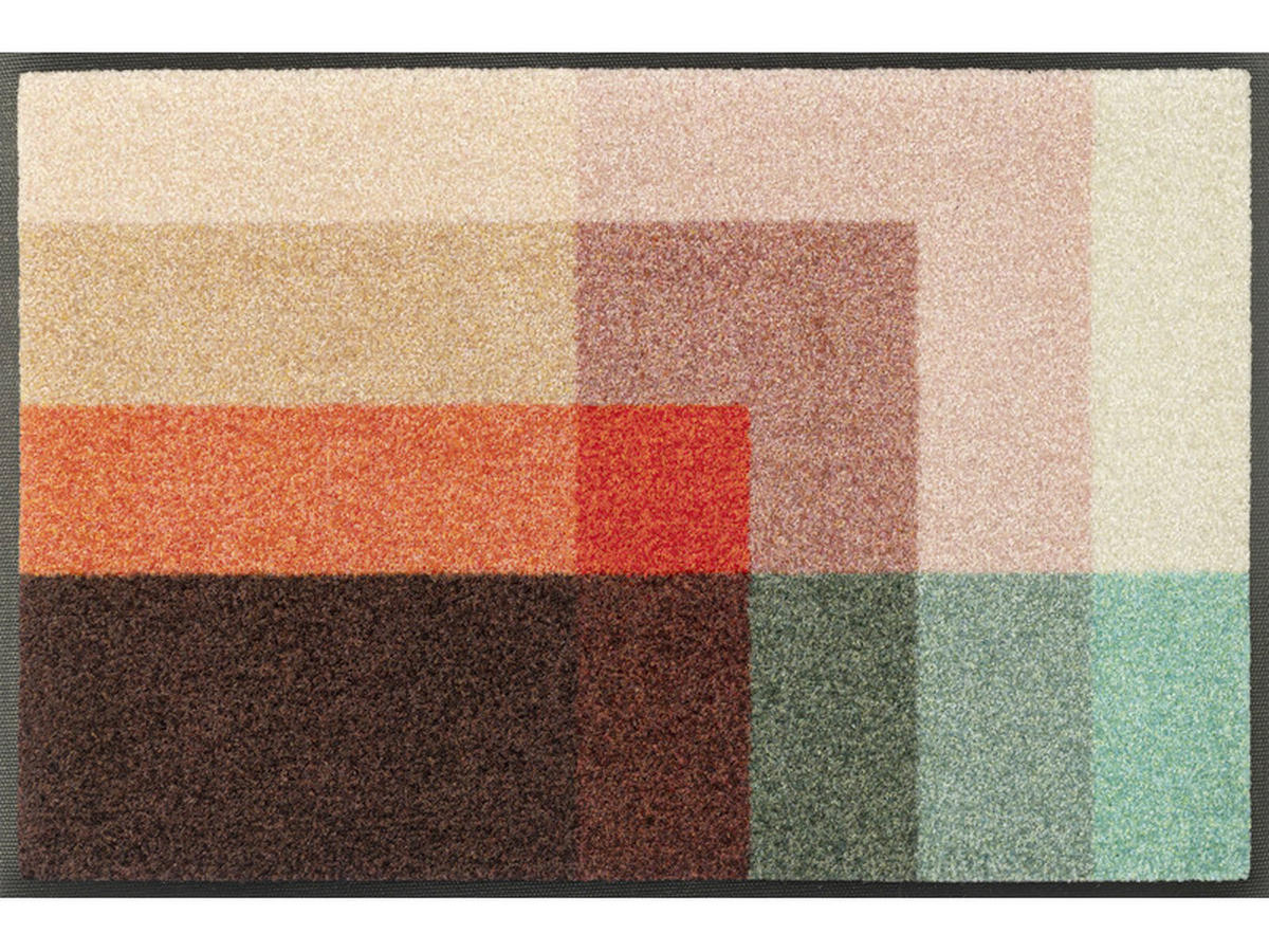 DVEŘNÍ ROHOŽKA, 40/60 cm, vícebarevná - vícebarevná, Design, plast (40/60cm) - wash+dry