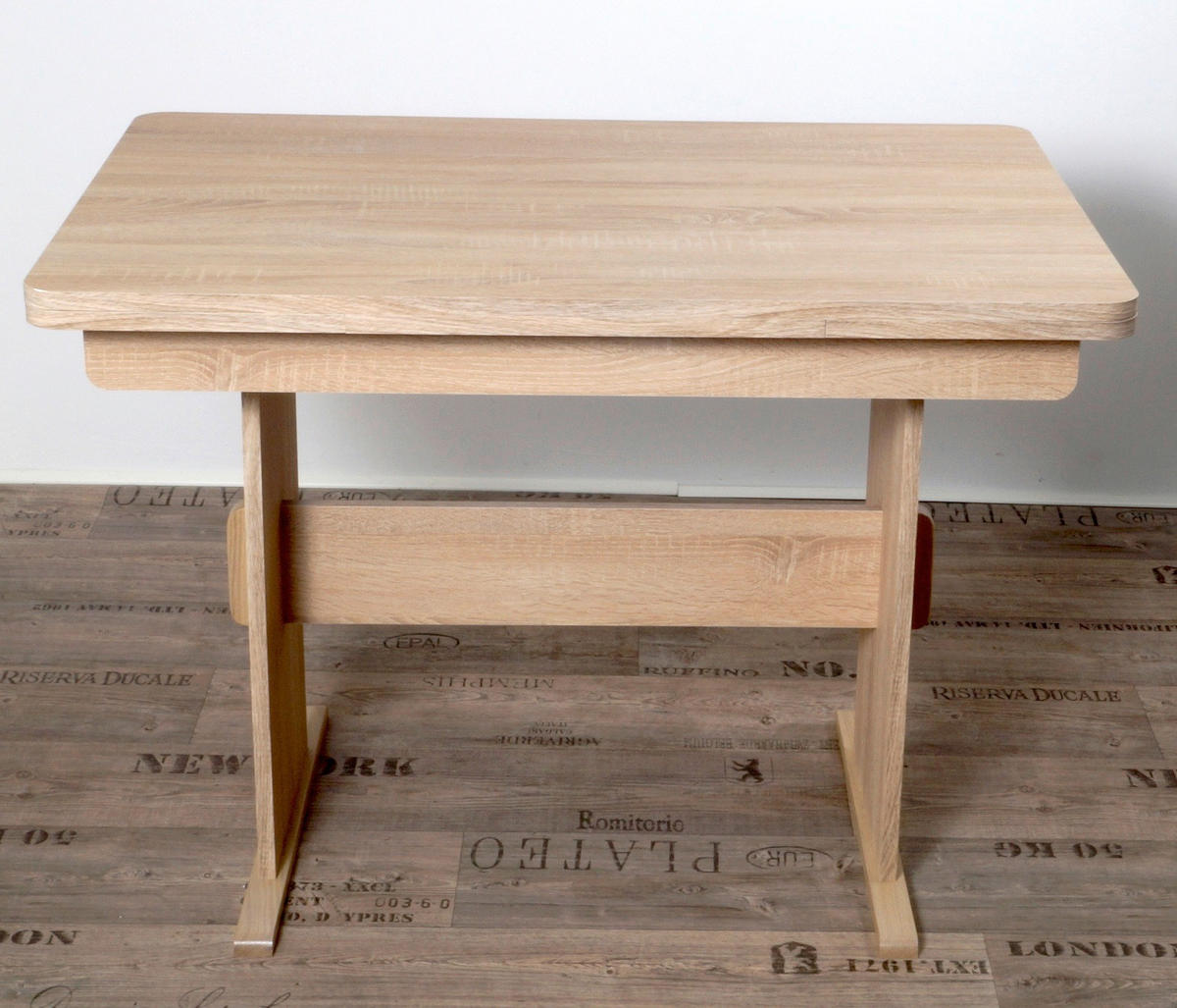 ECKBANKGRUPPE in Holzwerkstoff, Textil Sonoma Eiche, Grau  - Grau/Sonoma Eiche, KONVENTIONELL, Holz/Holzwerkstoff (165/89/125cm) - MID.YOU