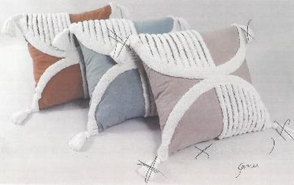 ZIERKISSEN  45/45 cm   - Braun, Design, Textil (45/45cm) - Esposa