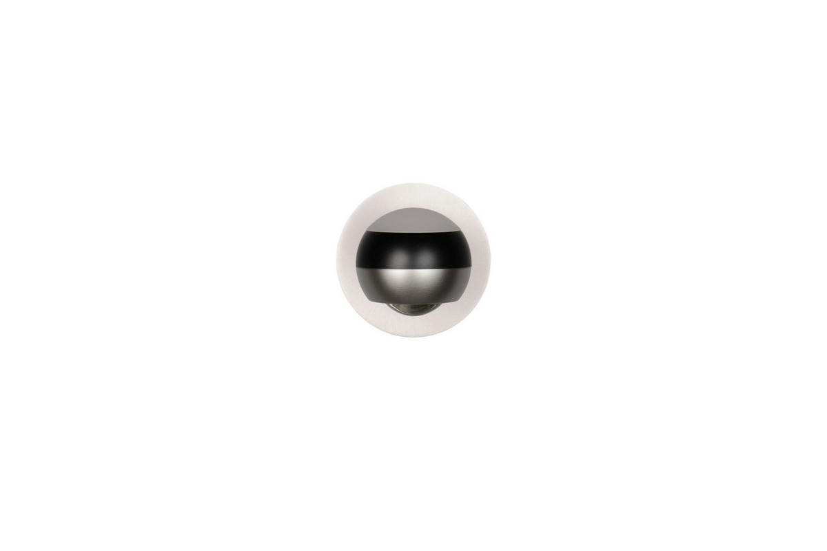 LED-WANDLEUCHTE - Schwarz/Nickelfarben, Design, Metall (13.5/13,5cm) - Trio Leuchten
