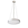 LED-HÄNGELEUCHTE Menkar 40/40/220 cm   - Alufarben, Design, Metall (40/40/220cm)