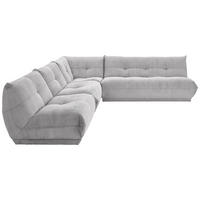 ECKSOFA Grau Cord  - Grau, Trend, Textil (315/285cm) - Livetastic