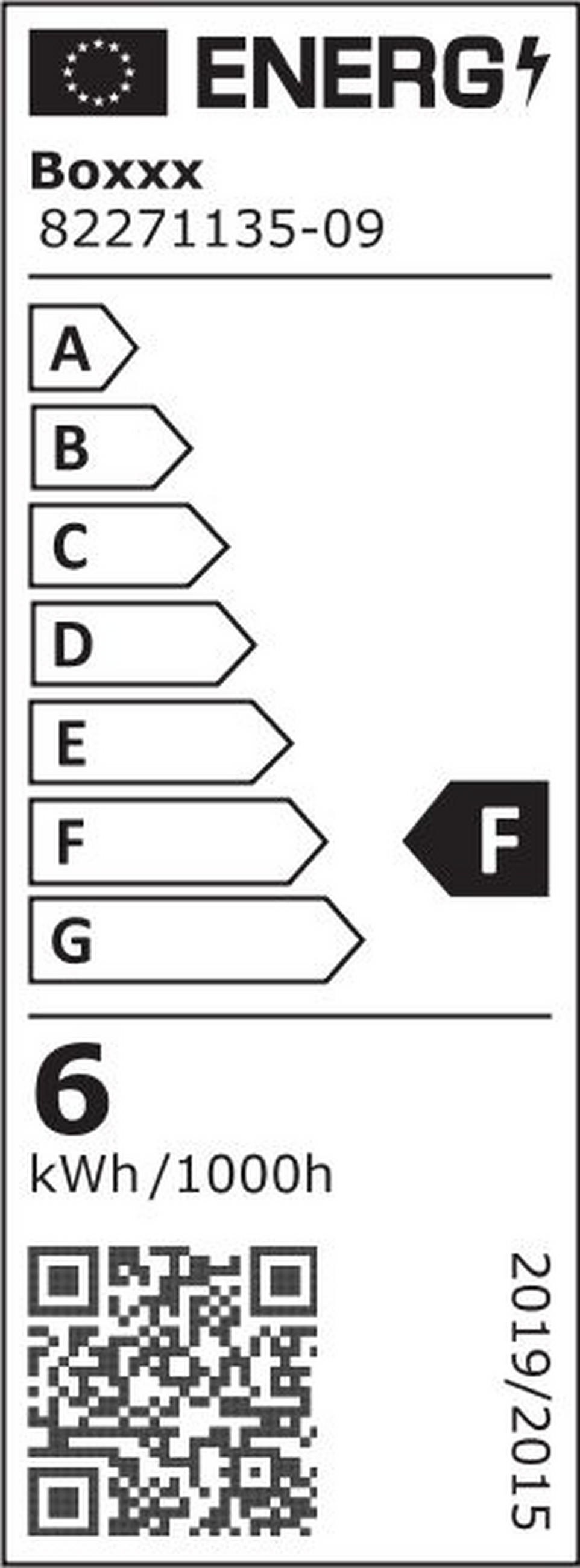 LED-LEUCHTMITTEL   E27 6 W  - Klar, Basics, Glas/Metall (5,9/10,3cm) - Boxxx