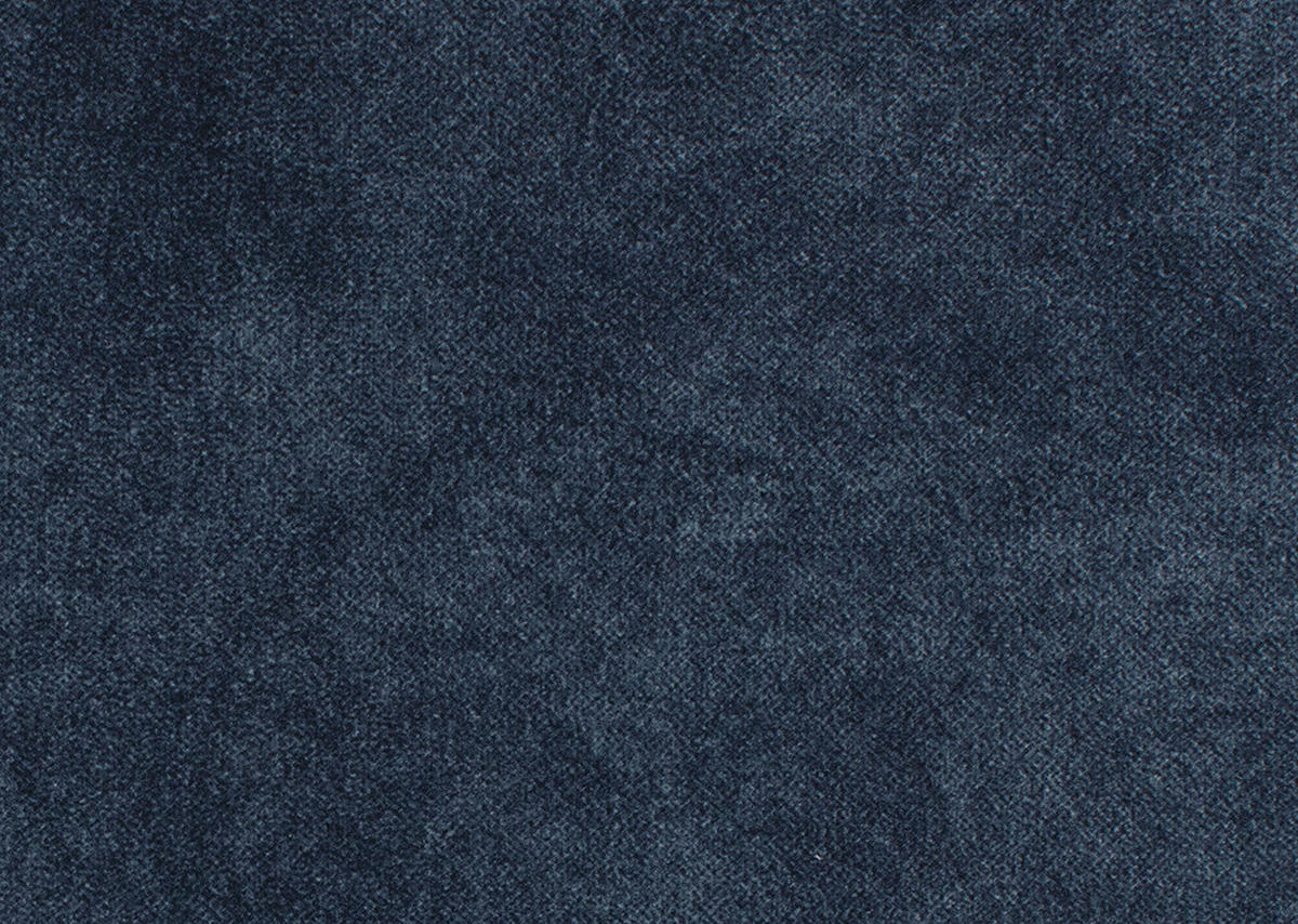 BOXSPRINGSOFA in Flachgewebe Dunkelblau  - Dunkelblau, KONVENTIONELL, Textil/Metall (204/93/100cm) - Novel