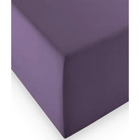 BOXSPRING-FIXLEINTUCH - Brombeere, Basics, Textil (90-100/200-210cm) - Fleuresse