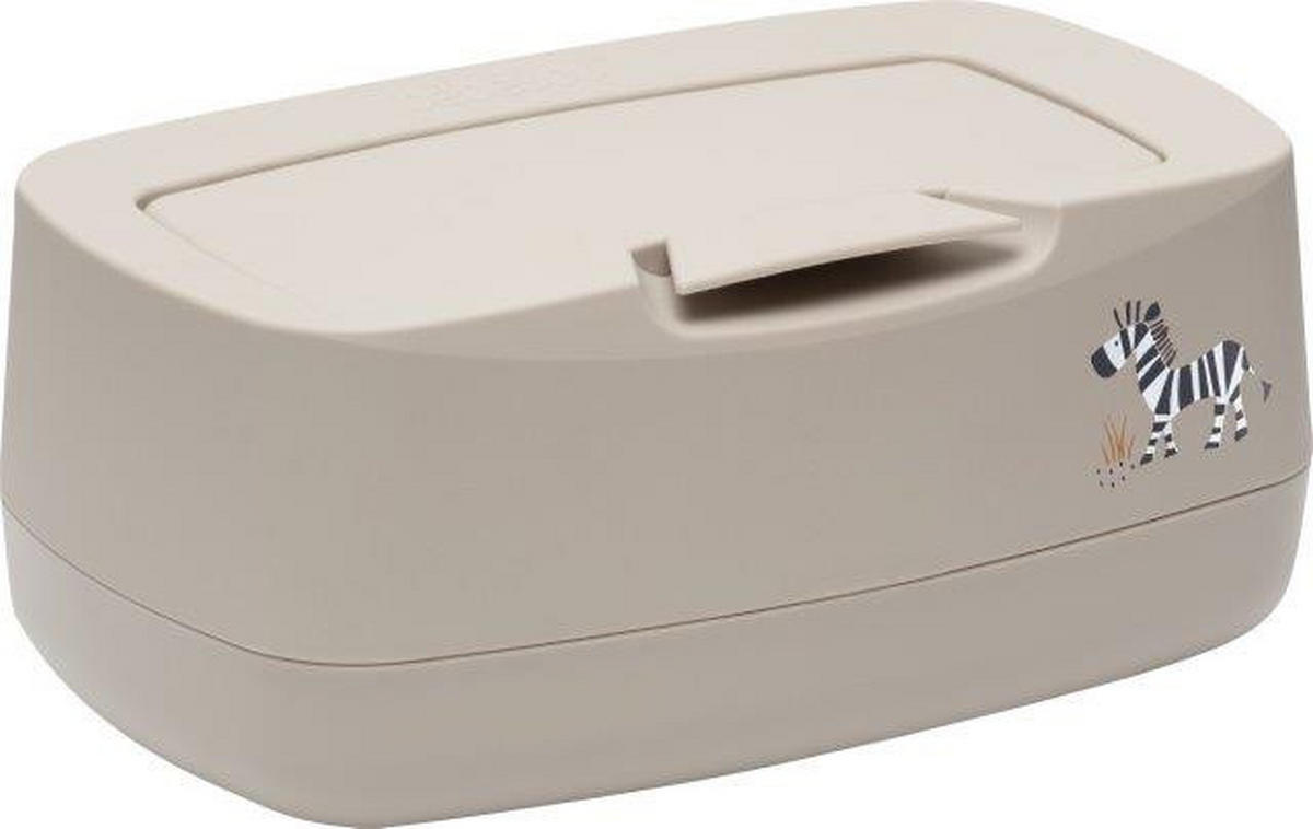 FEUCHTE EINWEGTÜCHER Steppe  - Taupe, Basics, Kunststoff (21/13/9cm) - Bebe Jou