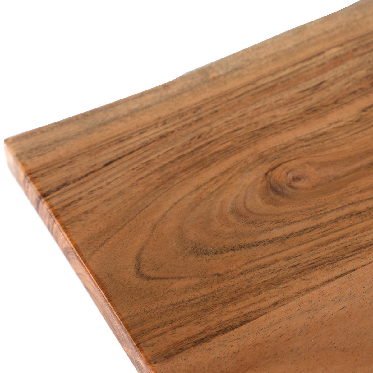 ESSTISCH in Holz 220/100/75 cm  - Schwarz/Naturfarben, MODERN, Holz/Metall (220/100/75cm) - Livetastic