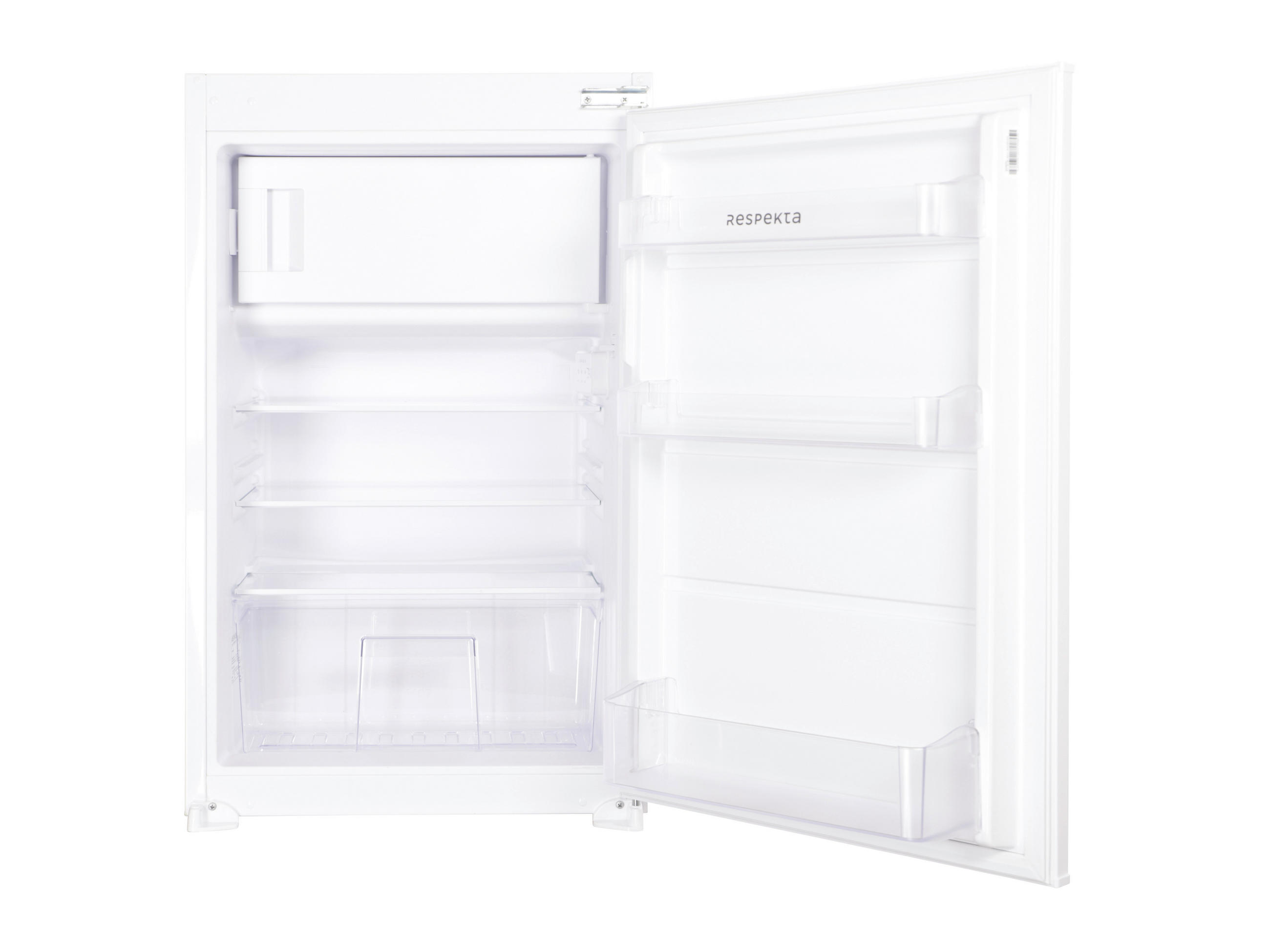 KÜHLSCHRANK 54/87,5/54,5 cm KS88.0-10  - Weiß, Basics, Glas/Metall (54/87,5/54,5cm) - Respekta