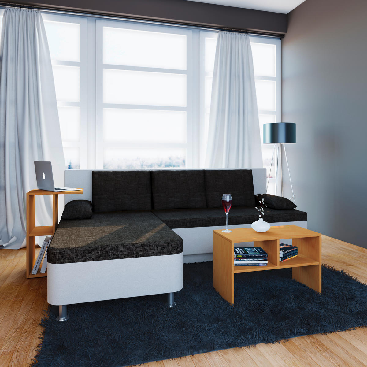 COUCHTISCH 63 /30/40 cm rechteckig Buchefarben  - Buchefarben, Basics, Holzwerkstoff (63 /30/40cm) - MID.YOU