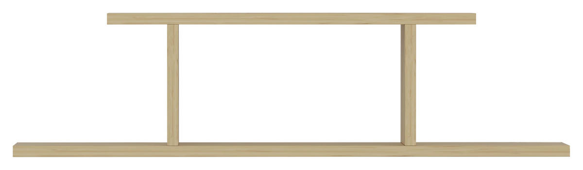 WANDREGAL 90/23,2/19,6 cm  - Eichefarben, Design, Holzwerkstoff (90/23,2/19,6cm) - MID.YOU