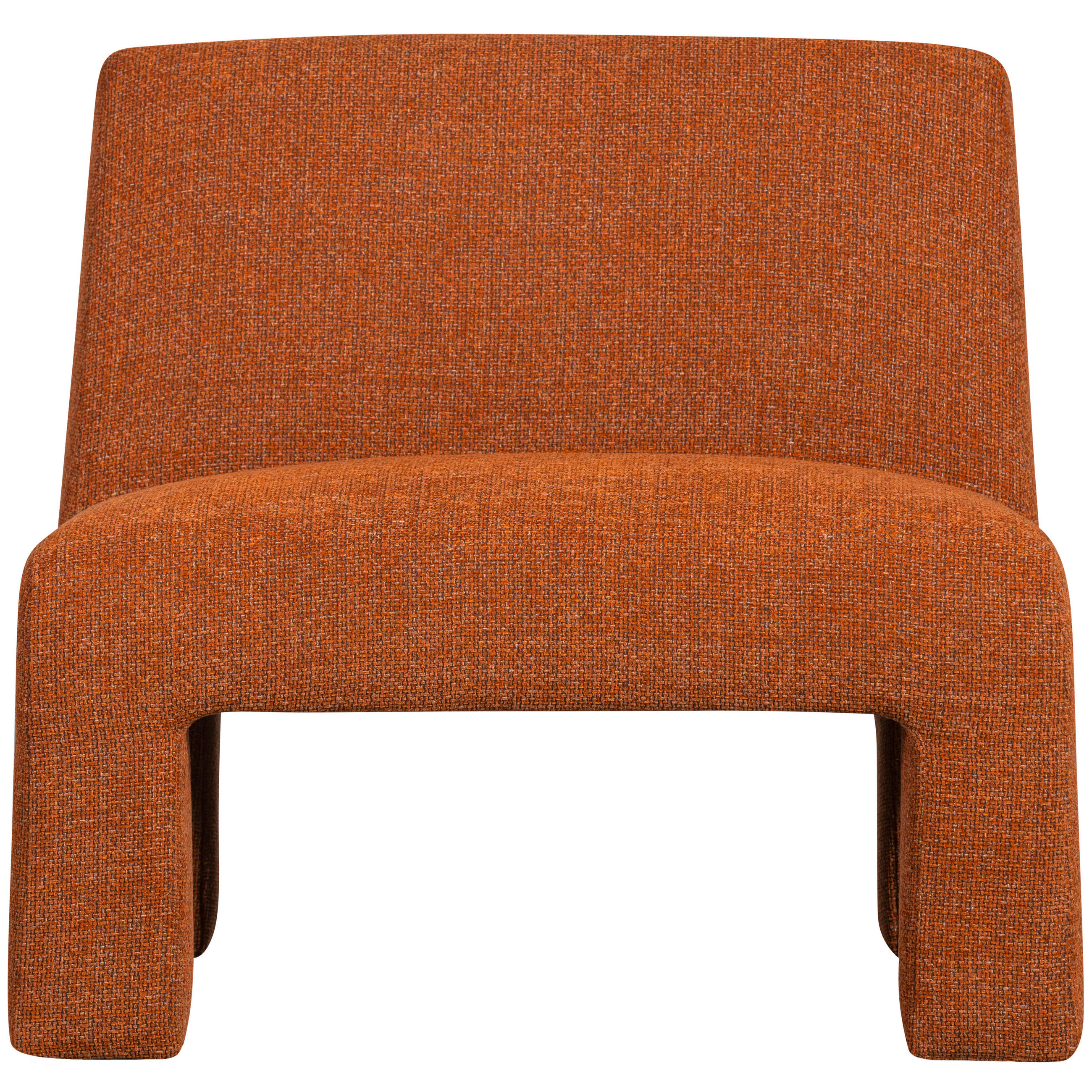 SESSEL in Webstoff Orange  - Orange, Design, Textil (74/73/84cm) - Livetastic
