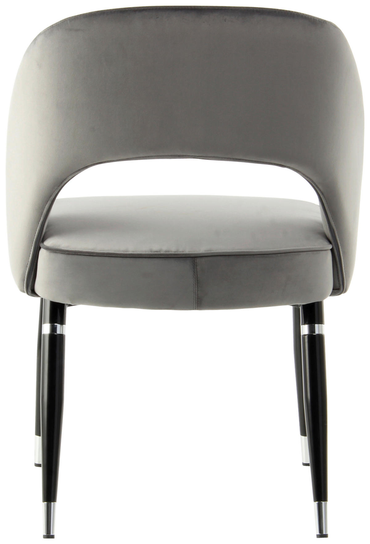 SADA STOLIČIEK 2 kus - čierna/sivá, Modern, kov/textil (58/83/56cm) - MID.YOU