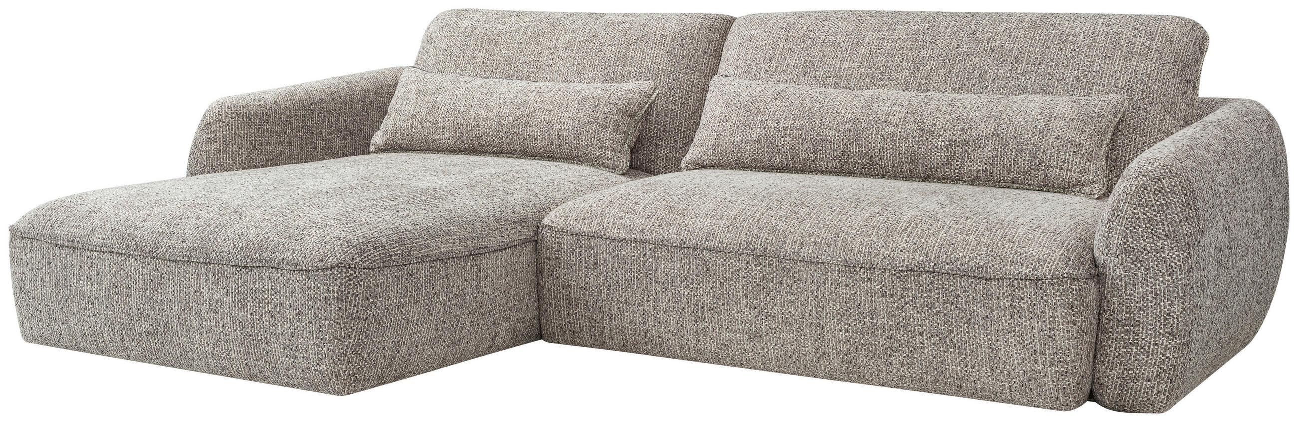 SOFFA i chenille grå  - grå/svart, Design, textil/plast (183/280cm) - Niels Andersson