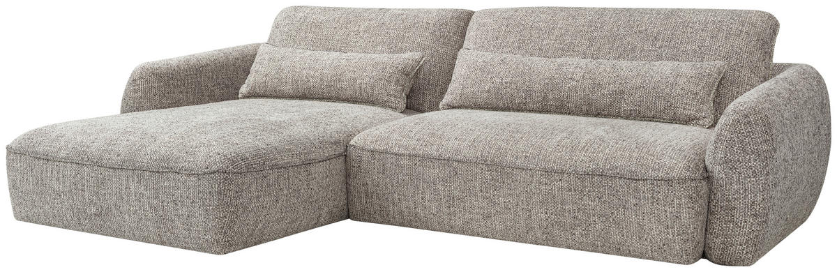 SOFFA i chenille grå  - grå/svart, Design, textil/plast (183/280cm) - Niels Andersson