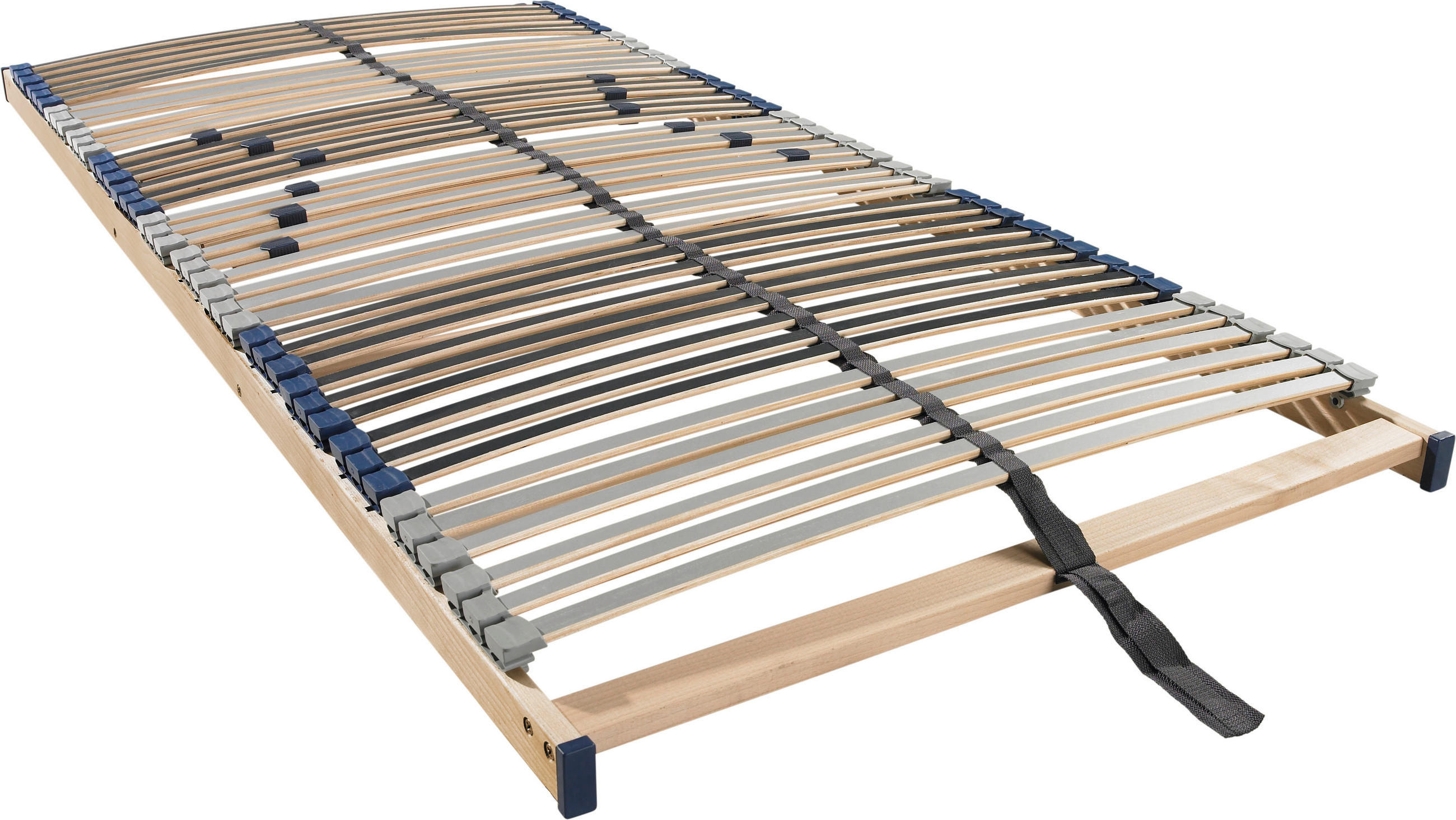 LATTENROST 90/200 cm Mittelzone verstellbar, Birke  - Basics, Holz (90/200cm) - Sleeptex