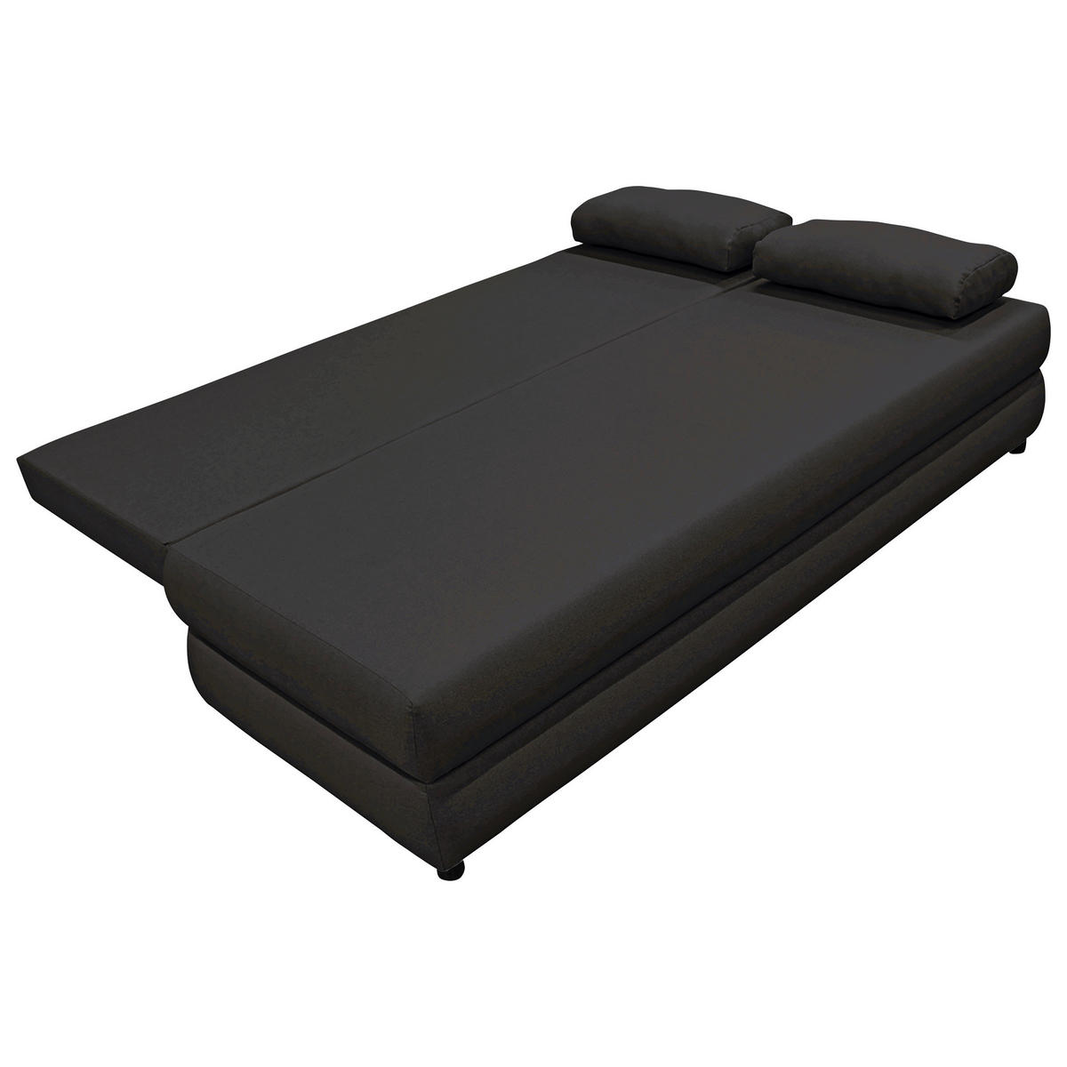 KANAPÉÁGY antracit  - fekete/antracit, Design, műanyag/textil (200/88/87cm) - P & B