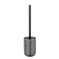 WC-BÜRSTENGARNITUR - Dunkelgrau/Schwarz, KONVENTIONELL, Keramik/Kunststoff (10,5/39,5/10,5cm) - Schöner Wohnen