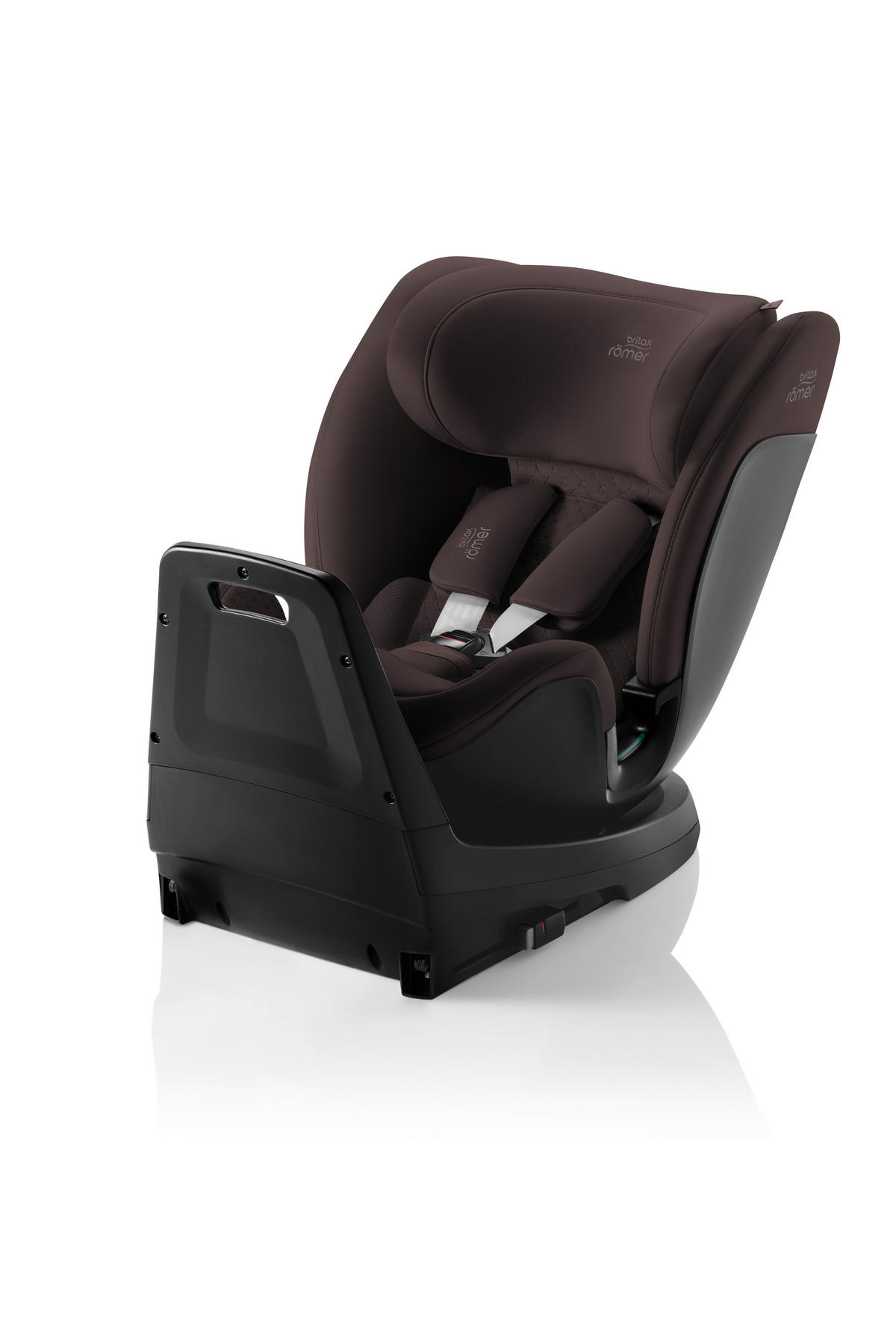REBOARDER-KINDERSITZ SWIVEL-GROW MAX AIR Chocolate  - Dunkelbraun, Basics, Kunststoff/Textil (44/57/56cm) - Britax Römer