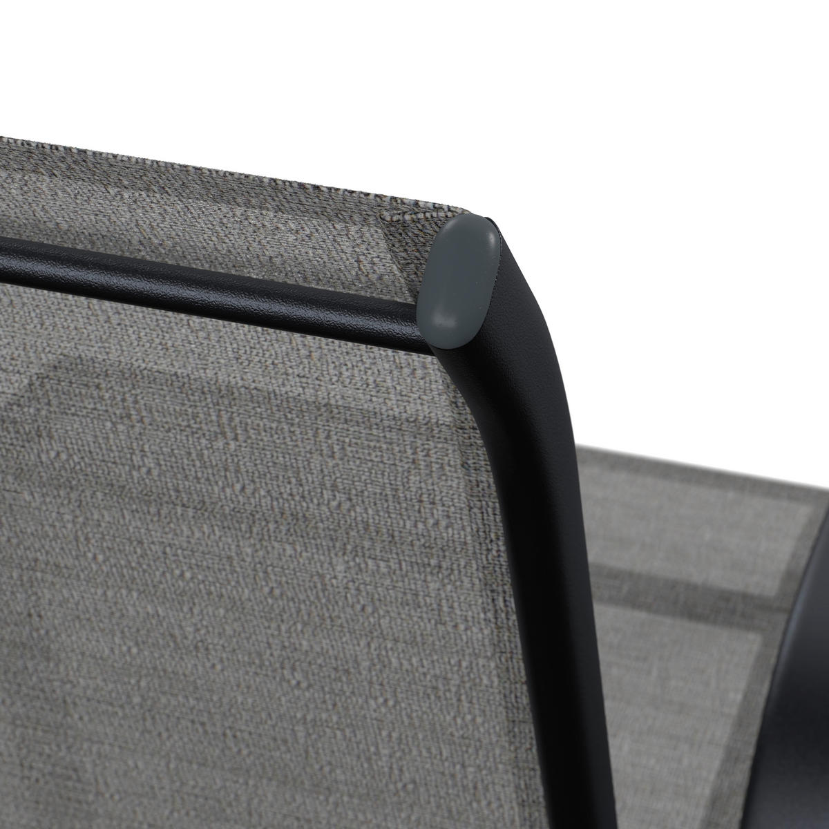 STAPELSTUHL in Metall, Textil Anthrazit, Grau  - Anthrazit/Grau, Basics, Textil/Metall (54/72/90cm) - Xora