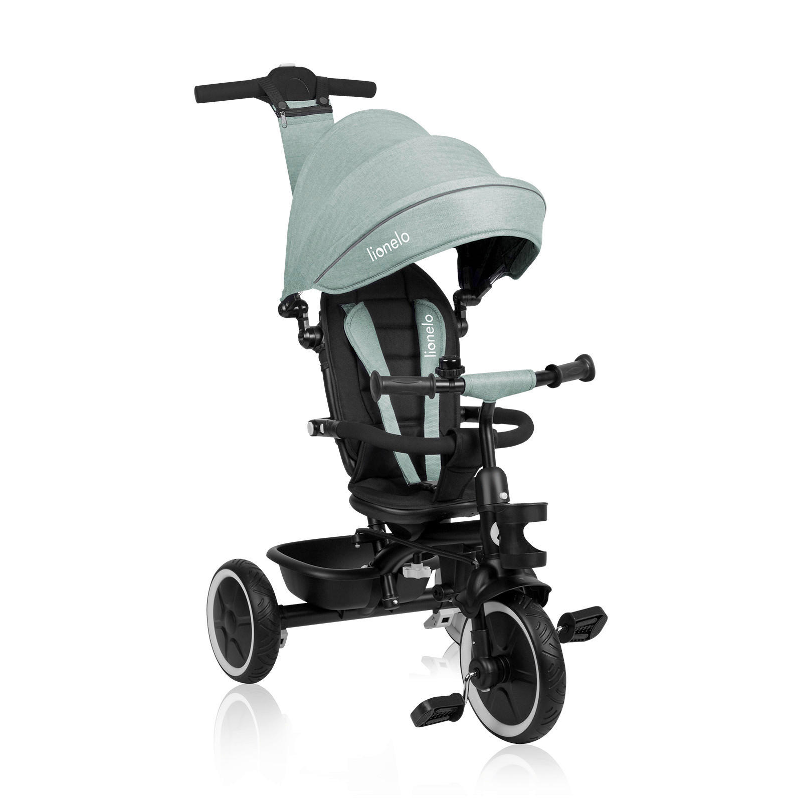 DREIRAD Berry  - Waldgrün, Basics, Kunststoff/Textil (90/53/102cm) - Lionelo