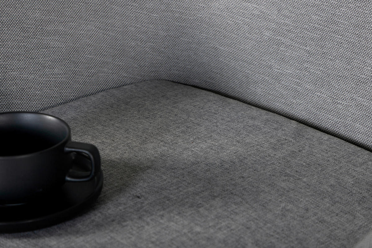 GARTENSTUHL-SET Aluminium Grau, Weiß  - Weiß/Grau, KONVENTIONELL, Textil/Metall (60/81/62cm) - Gardenson