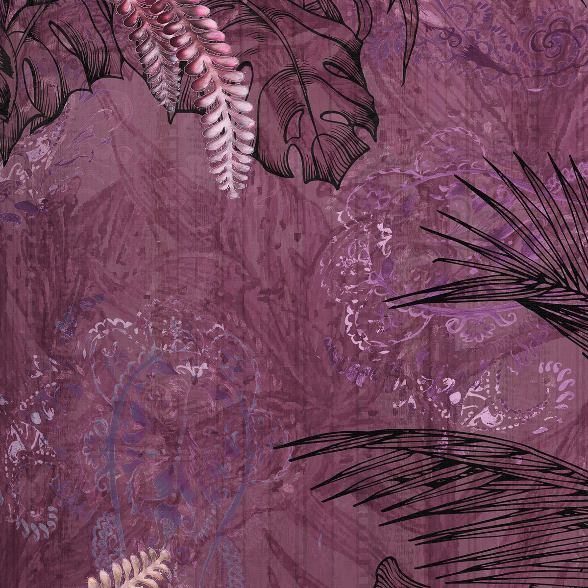 WENDEBETTWÄSCHE Renforcé 155/220 cm  - Mauve, Textil (155/220cm) - Esposa