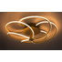 LED-DECKENLEUCHTE - Goldfarben/Opal, MODERN, Kunststoff/Metall (56/15cm) LED-DECKENLEUCHTE - Goldfarben/Opal, MODERN, Kunststoff/Metall (56/15cm)