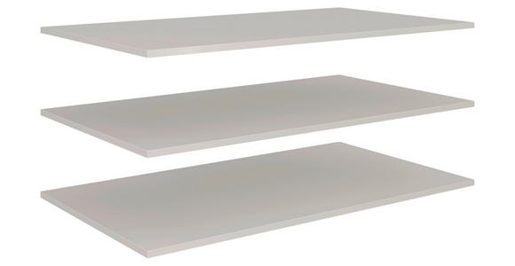 EINLEGEBODENSET 98,2/54,4/1,6 cm   - Hellgrau, MODERN, Holzwerkstoff (98,2/54,4/1,6cm) - Xora