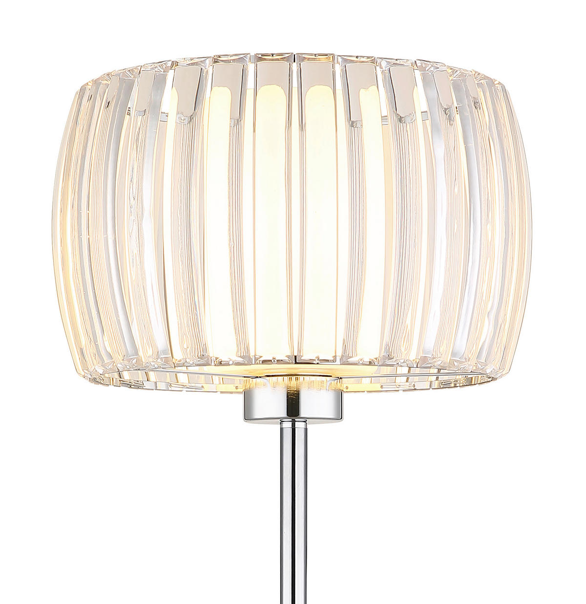 STEHLEUCHTE 32,5/150 cm    - Klar/Opal, Design, Glas/Kunststoff (32,5/150cm) - Globo