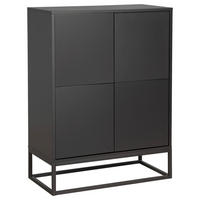 SIDEBOARD  in 80/110/40 cm  - Grau, Design, Holzwerkstoff/Metall (80/110/40cm) - MID.YOU