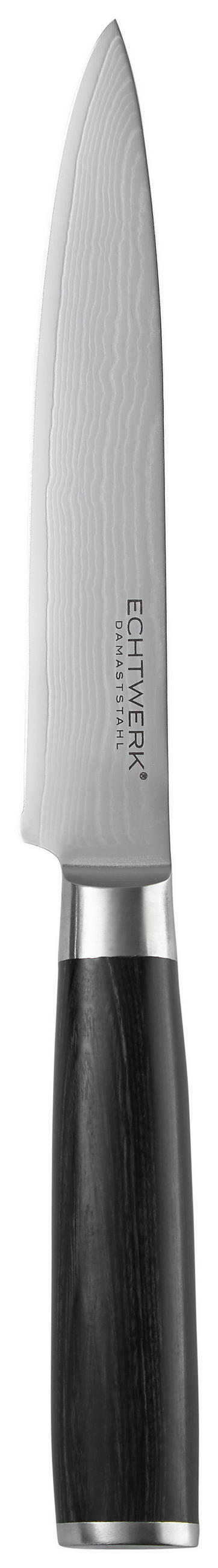 FLEISCHMESSER 30,9 cm  - Edelstahlfarben/Schwarz, MODERN, Holz/Metall (30,9cm) - Echtwerk