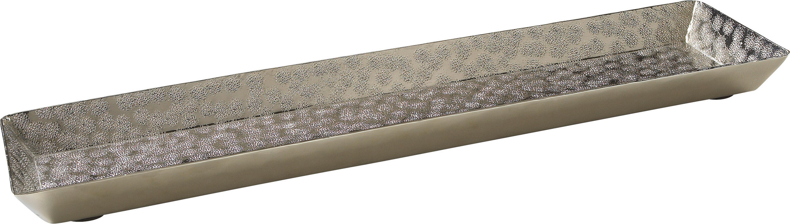 DEKOSCHALE - Silberfarben, Design, Metall (12/45cm) - Ambia Home