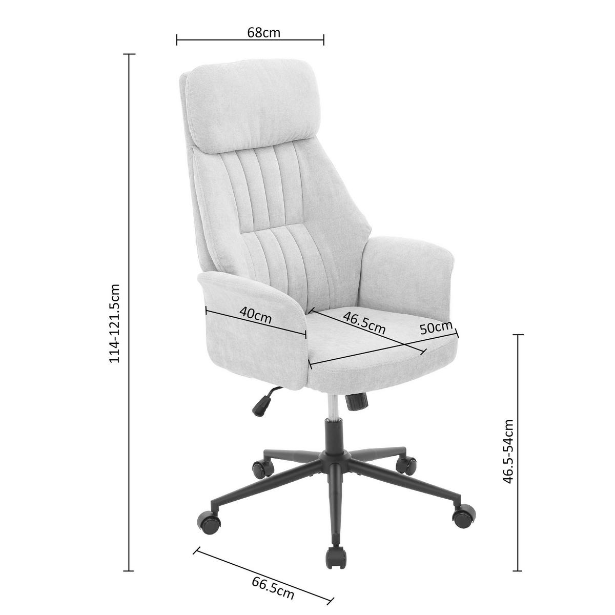 FORGÓSZÉK  zsenília világosbarna  - barna/fekete, Modern, műanyag/textil (66/114/122/64cm) - Livetastic