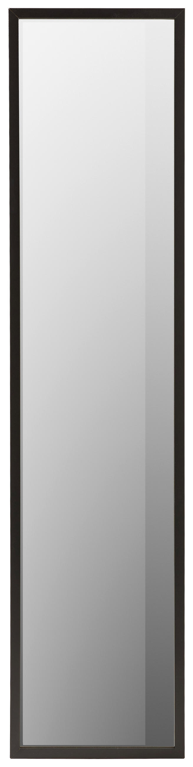 WANDSPIEGEL 32/137/1,9 cm    in rechteckig  - Schwarz, Design, Glas/Holzwerkstoff (32/137/1,9cm) - Carryhome