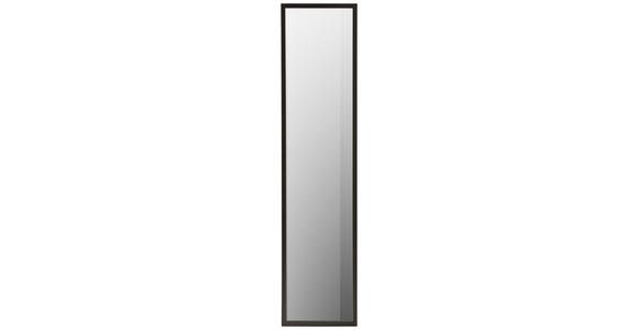 WANDSPIEGEL 32/137/1,9 cm    in rechteckig  - Schwarz, Design, Glas/Holzwerkstoff (32/137/1,9cm) - Carryhome