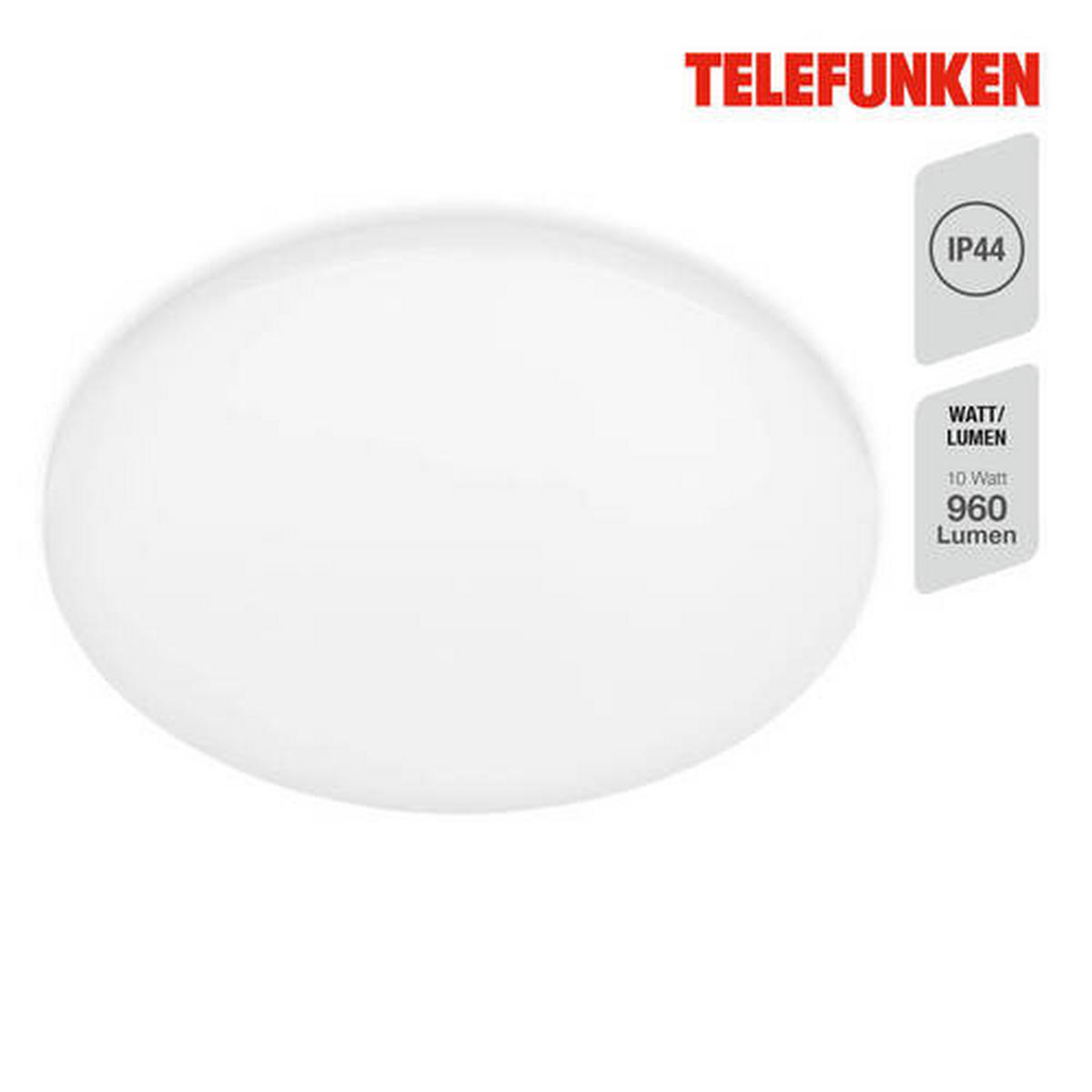 KUPAONSKA LED SVJETILJKA STRO  - bijela, Basics, plastika (22/6,5cm)
