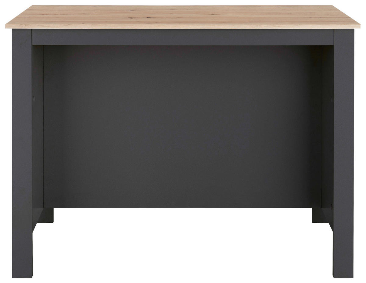 KUHINJSKI OTOK antracit, hrast Artisan  - hrast Artisan/antracit, Design, drvni materijal (124/90/75cm) - MID.YOU