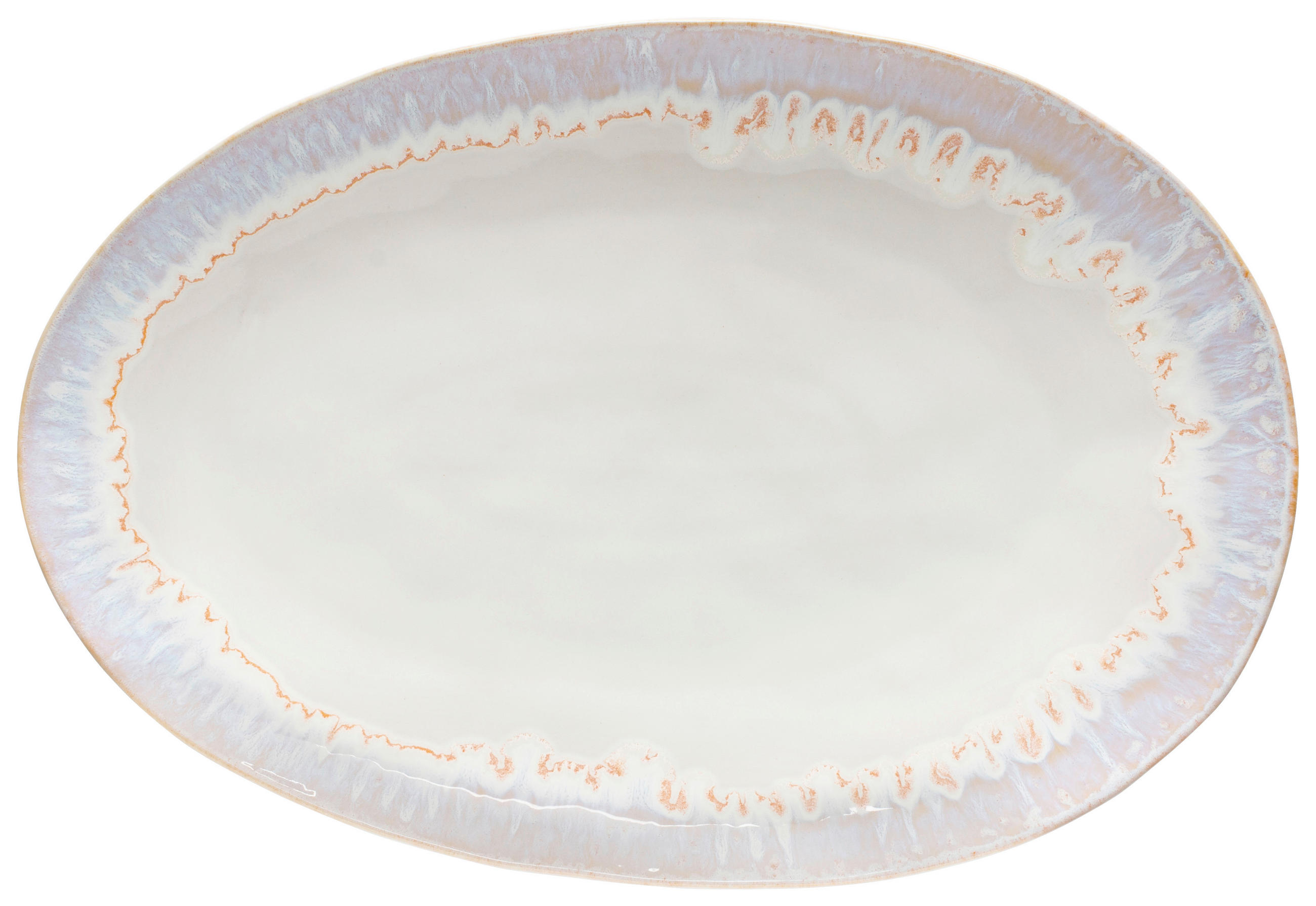 SERVIERPLATTE - Weiß, Basics, Keramik (41/28cm) - Costa Nova