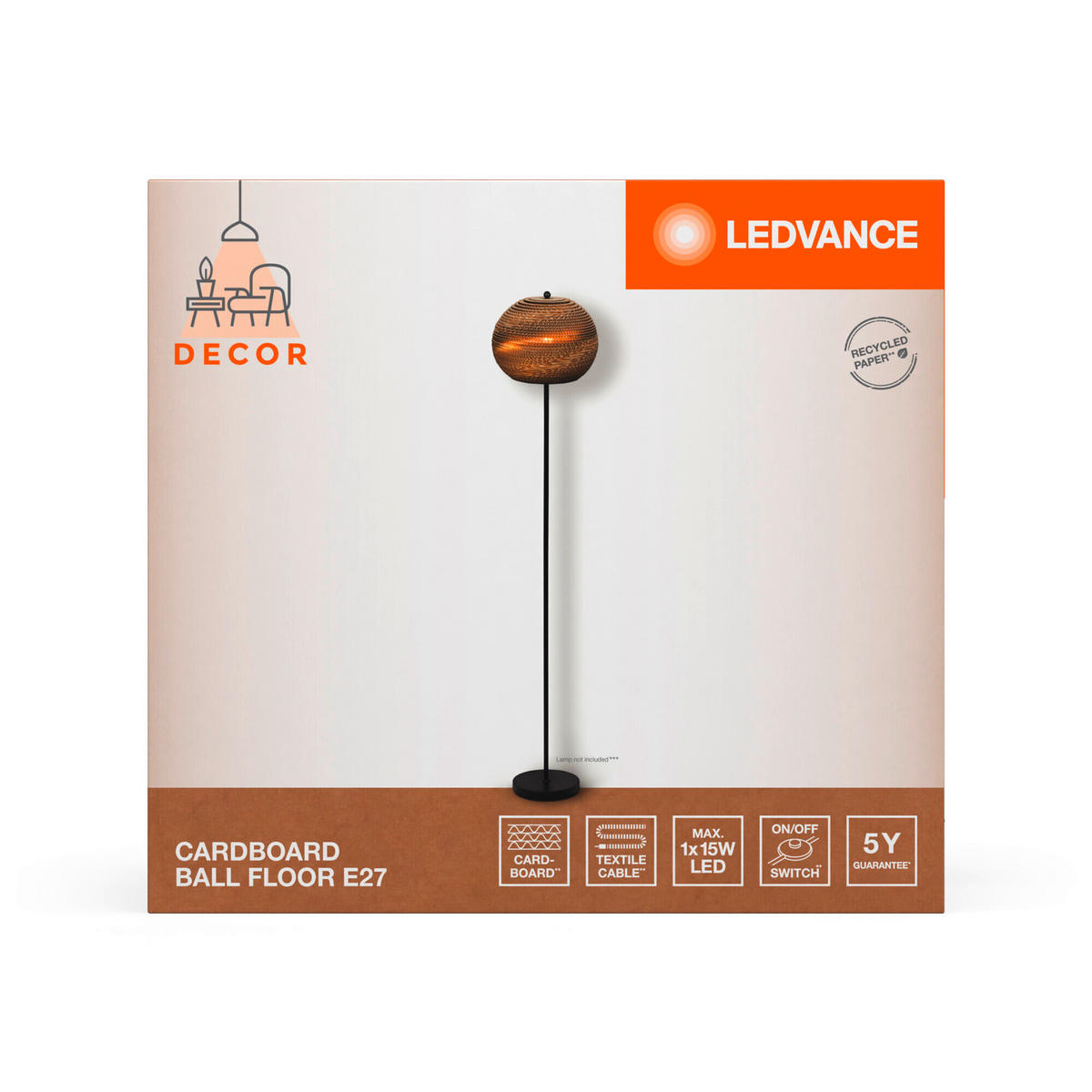 STEHLEUCHTE 30,5/160 cm    - KONVENTIONELL (30,5/160cm) - Ledvance