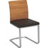 SCHWINGSTUHL in Holz, Metall, Textil Braun, Eichefarben, Nickelfarben - Eichefarben/Braun, Design, Holz/Textil (47/89,5/57cm) - Cassando SCHWINGSTUHL in Holz, Metall, Textil Braun, Eichefarben, Nickelfarben - Eichefarben/Braun, Design, Holz/Textil (47/89,5/57cm) - Cassando