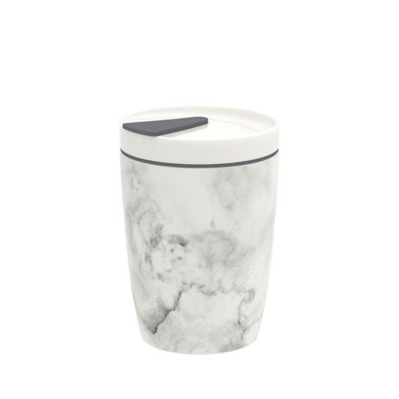 ELVITELES KÁVÉSBÖGRE 0,29 l  - fehér/szürke, Basics, műanyag/kerámia (290ml) - like.Villeroy & Boch