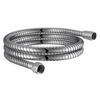BRAUSESCHLAUCH 63451  - Chromfarben, Basics, Metall (150cm) - Schütte