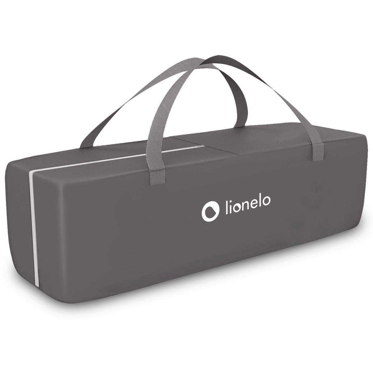 REISEBETT Sven Plus Grau, Weiß  - Weiß/Grau, Basics, Kunststoff (71/86/127cm) - Lionelo