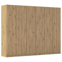 FALTTÜRENSCHRANK 271/210/54 cm 4-türig Eiche Artisan  - Eiche Artisan, Holzwerkstoff (271/210/54cm) - Rauch Möbel