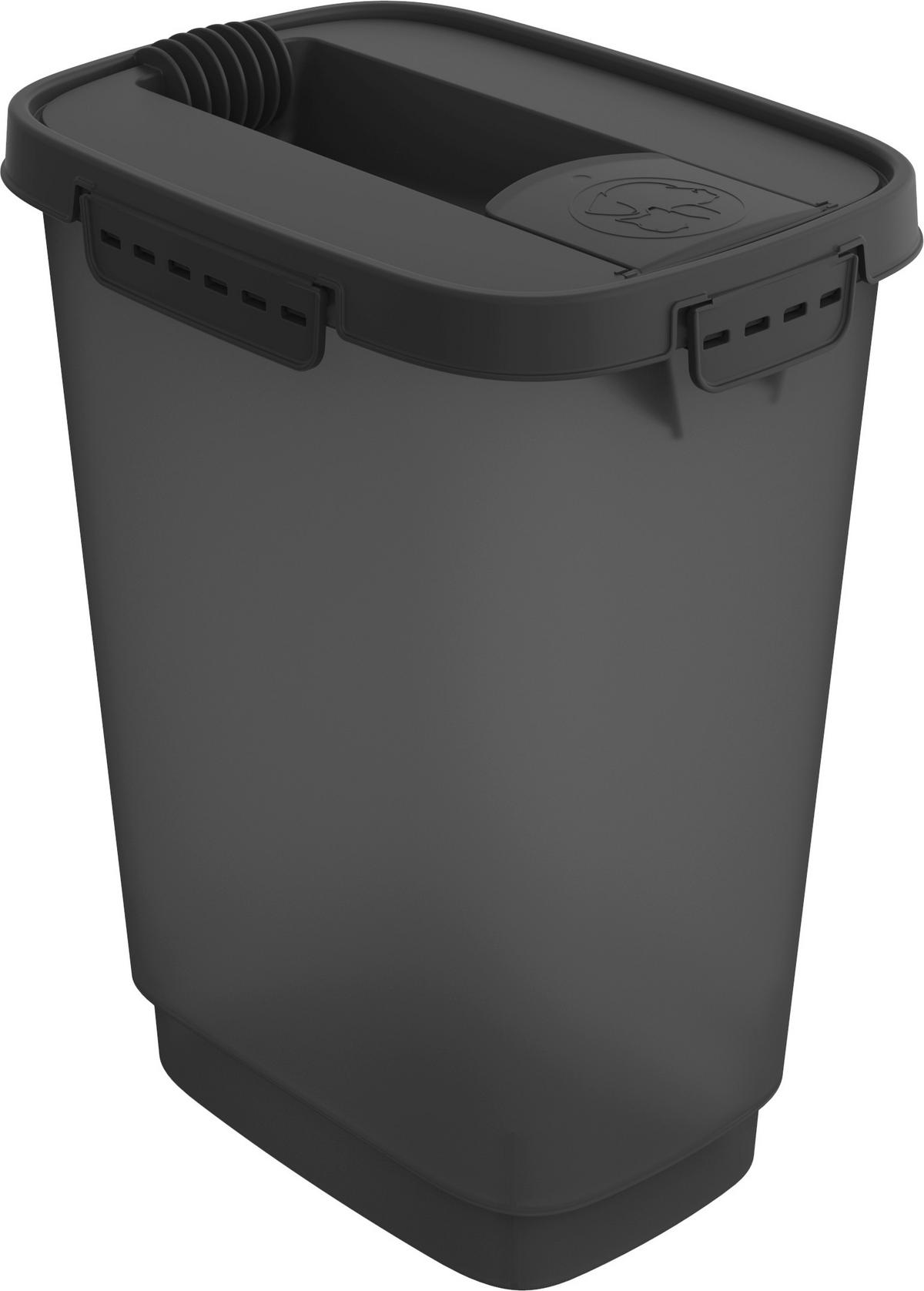 TÁPTARTÓ - fehér, Basics, műanyag (24,3/17,9/32,2cm) - Rotho