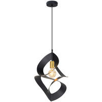 HÄNGELEUCHTE 35/120 cm   - Goldfarben/Schwarz, Design, Metall (35/120cm) - Collet's Monde