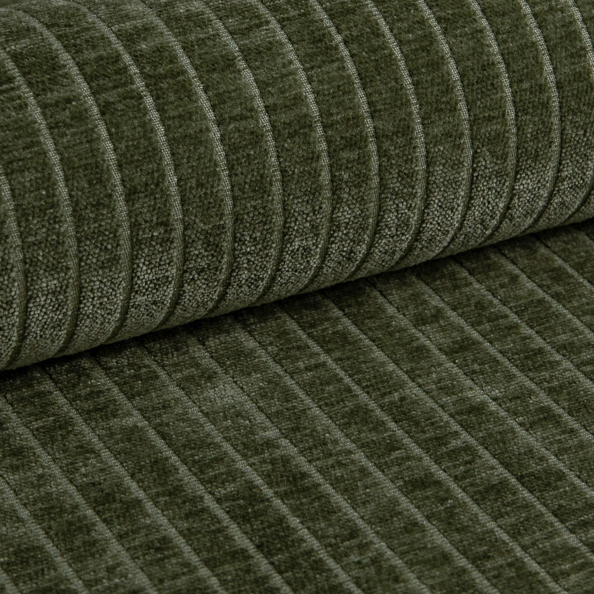 SCHLAFSOFA in Flachgewebe Olivgrün  - Schwarz/Olivgrün, Konventionell, Kunststoff/Textil (236/78/114cm) - Carryhome