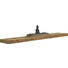 WANDBOARD in Grau, Kieferfarben - Grau/Kieferfarben, KONVENTIONELL, Holz (118/4,6/23,5cm) WANDBOARD in Grau, Kieferfarben - Grau/Kieferfarben, KONVENTIONELL, Holz (118/4,6/23,5cm)